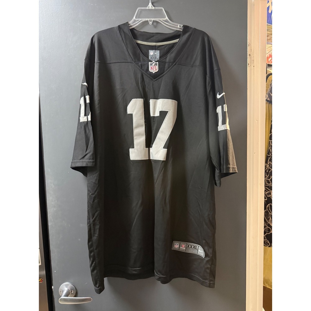 Nike NFL Jersey Mens XXXL Black Excellent Davante Adams Raiders 17 On Field